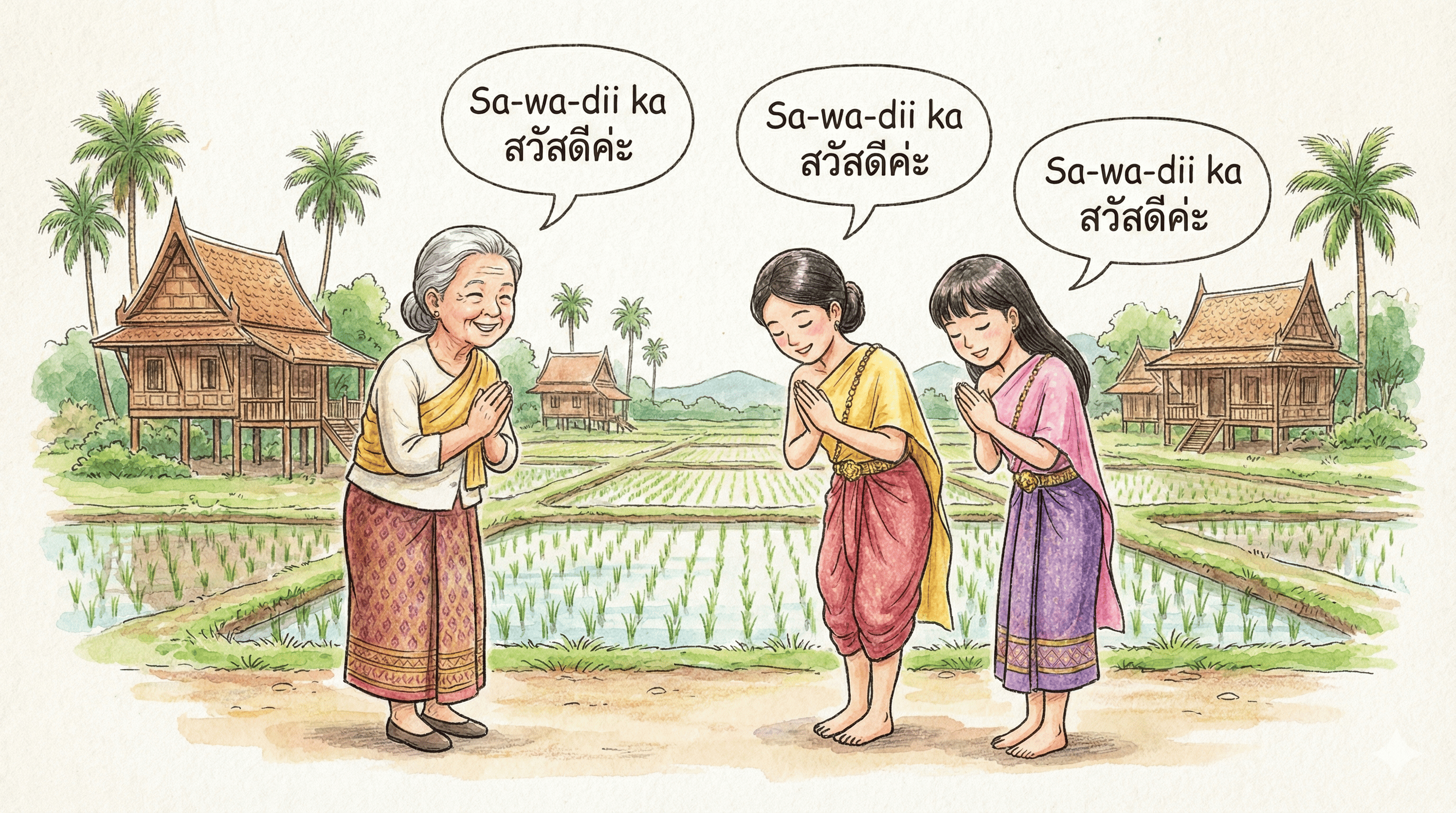 泰國生活必備！15句超實用泰語生存用語教學